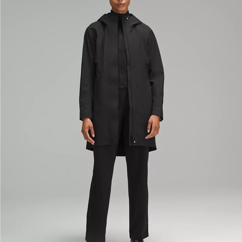 lululemon rebel rain jacket sz6